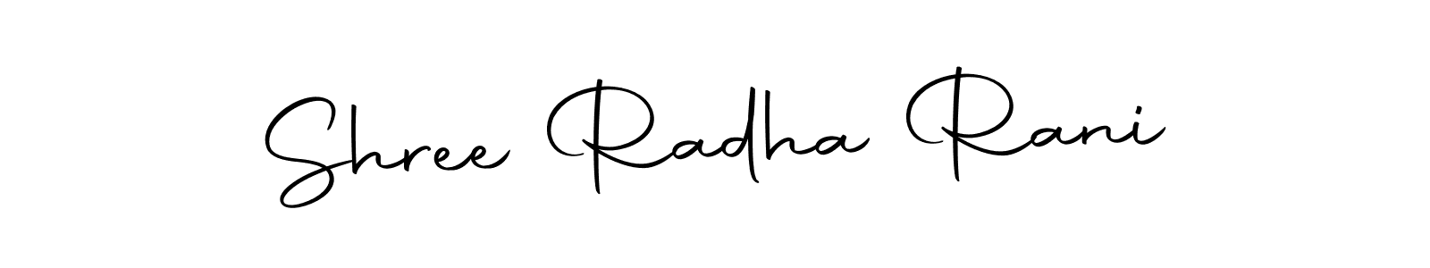 Also we have Shree Radha Rani name is the best signature style. Create professional handwritten signature collection using Autography-DOLnW autograph style. Shree Radha Rani signature style 10 images and pictures png