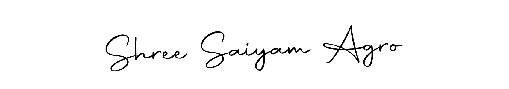 Use a signature maker to create a handwritten signature online. With this signature software, you can design (Autography-DOLnW) your own signature for name Shree Saiyam Agro. Shree Saiyam Agro signature style 10 images and pictures png
