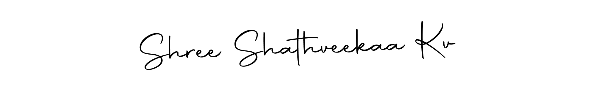 How to make Shree Shathveekaa Kv signature? Autography-DOLnW is a professional autograph style. Create handwritten signature for Shree Shathveekaa Kv name. Shree Shathveekaa Kv signature style 10 images and pictures png