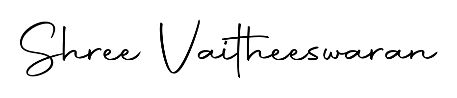 A dynamic signature style for Shree Vaitheeswaran using Autography-DOLnW script. Designed to look authentic, handwritten, and professional. Shree Vaitheeswaran signature style 10 images and pictures png