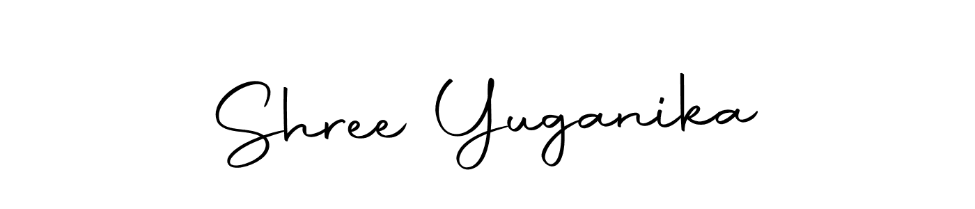 Create a beautiful signature design for name Shree Yuganika. With this signature (Autography-DOLnW) fonts, you can make a handwritten signature for free. Shree Yuganika signature style 10 images and pictures png