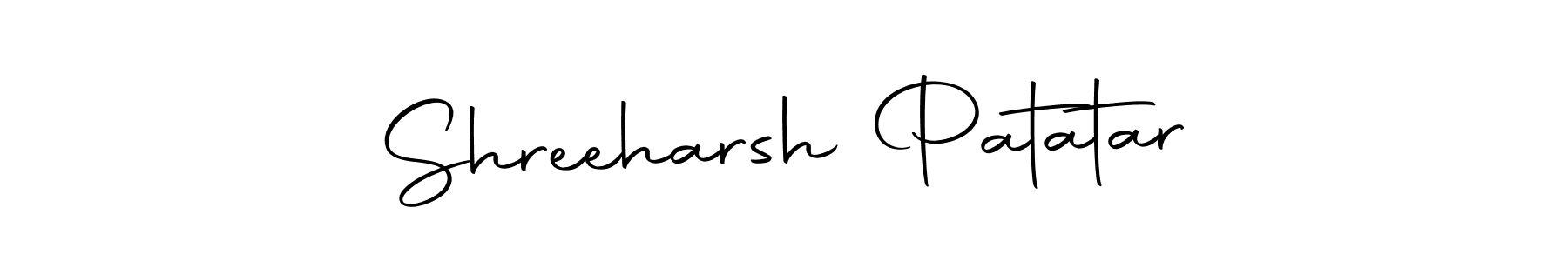 The best way (Autography-DOLnW) to make a short signature is to pick only two or three words in your name. The name Shreeharsh Patatar include a total of six letters. For converting this name. Shreeharsh Patatar signature style 10 images and pictures png