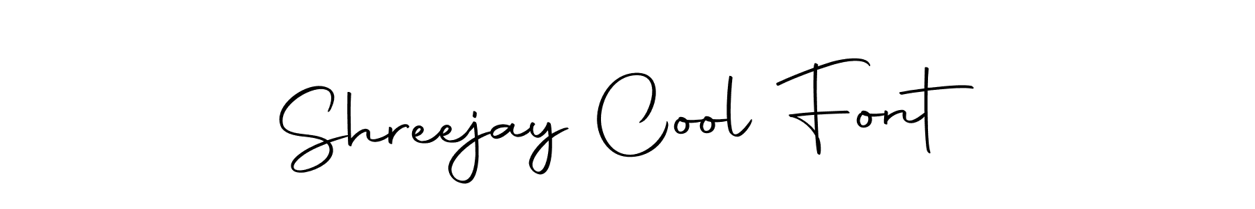 Make a beautiful signature design for name Shreejay Cool Font. With this signature (Autography-DOLnW) style, you can create a handwritten signature for free. Shreejay Cool Font signature style 10 images and pictures png