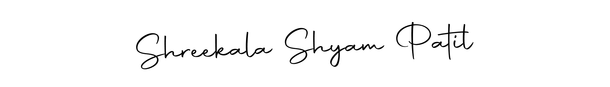 Make a beautiful signature design for name Shreekala Shyam Patil. Use this online signature maker to create a handwritten signature for free. Shreekala Shyam Patil signature style 10 images and pictures png