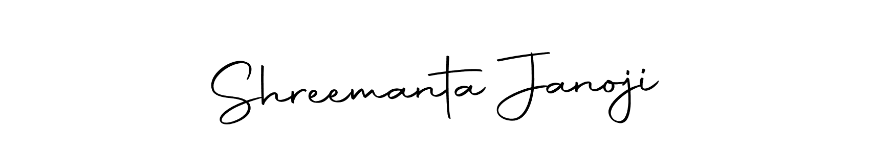 Similarly Autography-DOLnW is the best handwritten signature design. Signature creator online .You can use it as an online autograph creator for name Shreemanta Janoji. Shreemanta Janoji signature style 10 images and pictures png