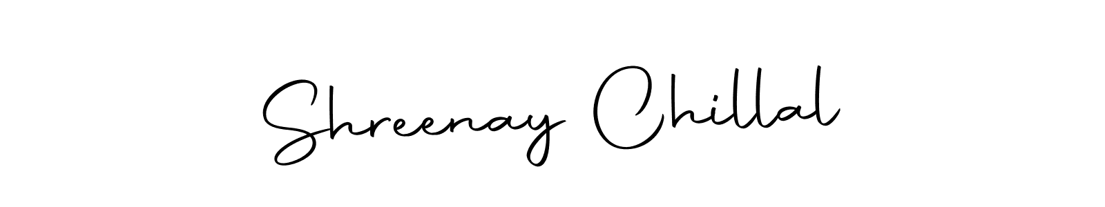 Similarly Autography-DOLnW is the best handwritten signature design. Signature creator online .You can use it as an online autograph creator for name Shreenay Chillal. Shreenay Chillal signature style 10 images and pictures png