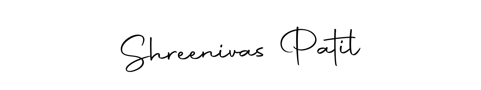 Use a signature maker to create a handwritten signature online. With this signature software, you can design (Autography-DOLnW) your own signature for name Shreenivas Patil. Shreenivas Patil signature style 10 images and pictures png