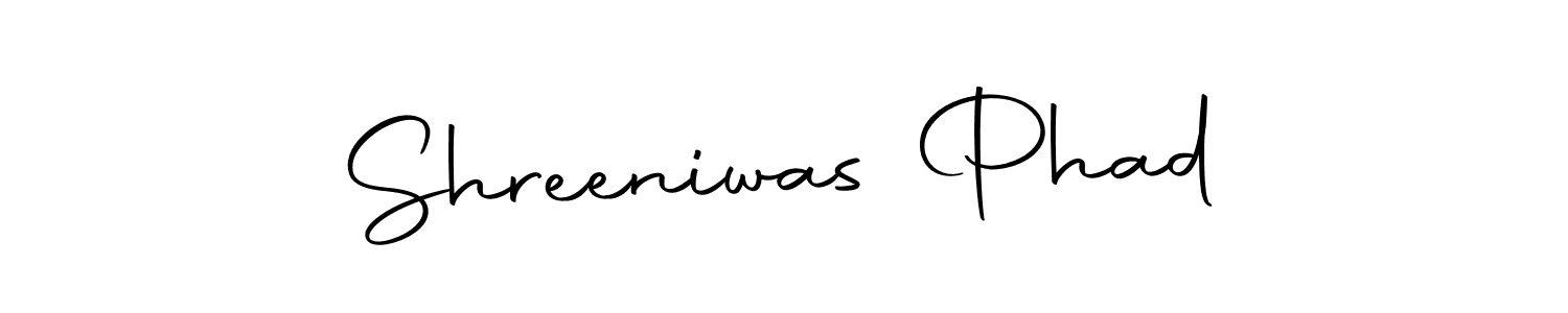 Make a beautiful signature design for name Shreeniwas Phad. With this signature (Autography-DOLnW) style, you can create a handwritten signature for free. Shreeniwas Phad signature style 10 images and pictures png