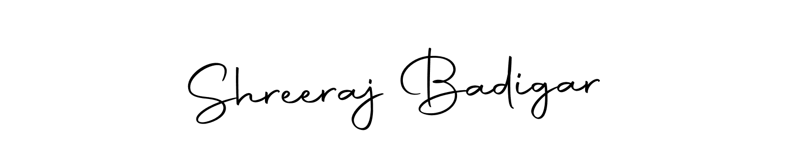 You should practise on your own different ways (Autography-DOLnW) to write your name (Shreeraj Badigar) in signature. don't let someone else do it for you. Shreeraj Badigar signature style 10 images and pictures png