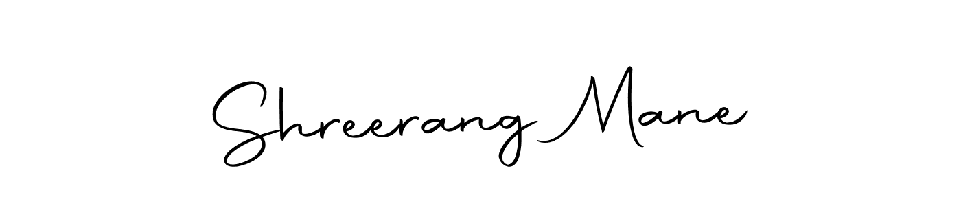 You should practise on your own different ways (Autography-DOLnW) to write your name (Shreerang Mane) in signature. don't let someone else do it for you. Shreerang Mane signature style 10 images and pictures png