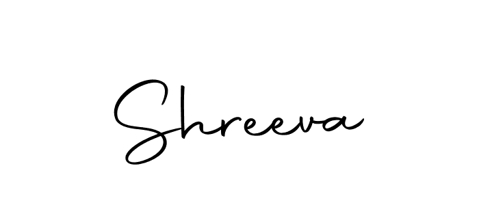 Design your own signature with our free online signature maker. With this signature software, you can create a handwritten (Autography-DOLnW) signature for name Shreeva. Shreeva signature style 10 images and pictures png