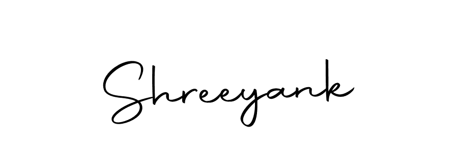 Make a beautiful signature design for name Shreeyank. Use this online signature maker to create a handwritten signature for free. Shreeyank signature style 10 images and pictures png