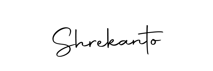 Design your own signature with our free online signature maker. With this signature software, you can create a handwritten (Autography-DOLnW) signature for name Shrekanto. Shrekanto signature style 10 images and pictures png