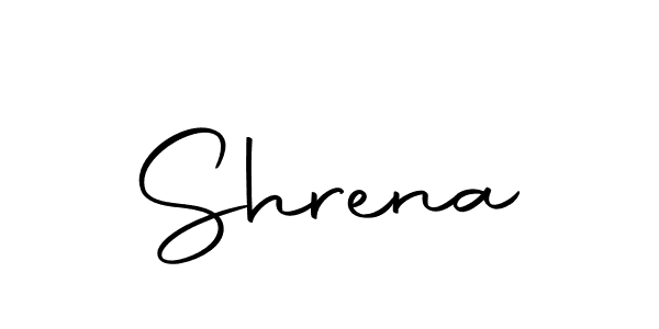 Make a beautiful signature design for name Shrena. Use this online signature maker to create a handwritten signature for free. Shrena signature style 10 images and pictures png