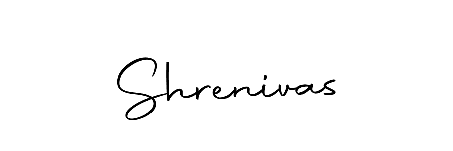 Make a beautiful signature design for name Shrenivas. Use this online signature maker to create a handwritten signature for free. Shrenivas signature style 10 images and pictures png