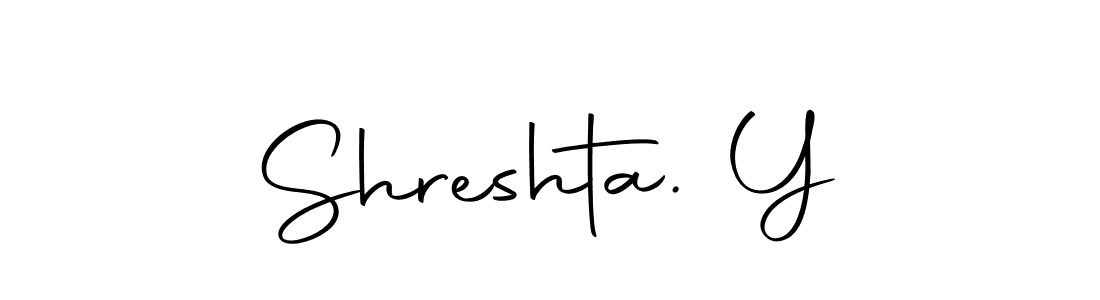 Also we have Shreshta. Y name is the best signature style. Create professional handwritten signature collection using Autography-DOLnW autograph style. Shreshta. Y signature style 10 images and pictures png