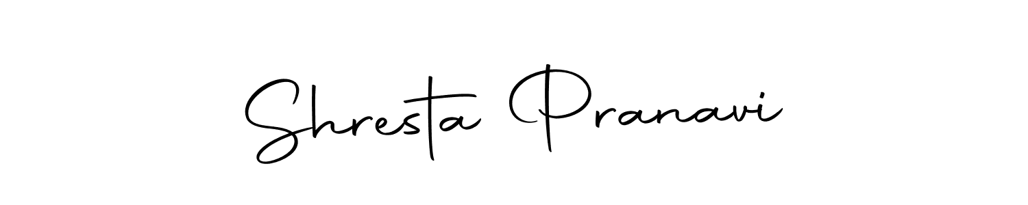 How to make Shresta Pranavi signature? Autography-DOLnW is a professional autograph style. Create handwritten signature for Shresta Pranavi name. Shresta Pranavi signature style 10 images and pictures png