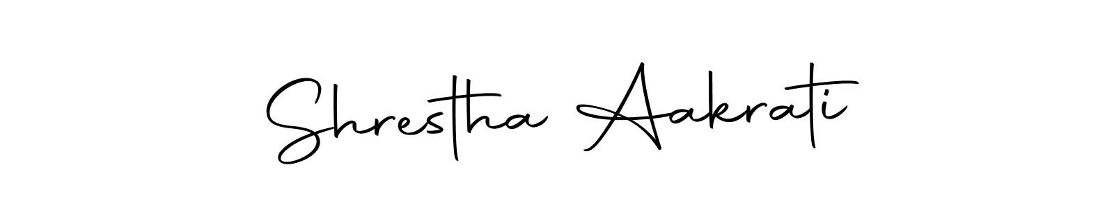How to make Shrestha Aakrati signature? Autography-DOLnW is a professional autograph style. Create handwritten signature for Shrestha Aakrati name. Shrestha Aakrati signature style 10 images and pictures png
