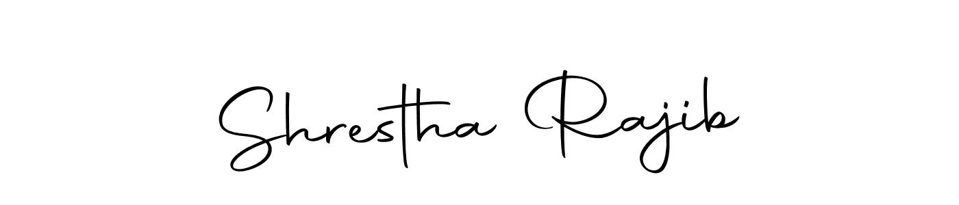 Create a beautiful signature design for name Shrestha Rajib. With this signature (Autography-DOLnW) fonts, you can make a handwritten signature for free. Shrestha Rajib signature style 10 images and pictures png