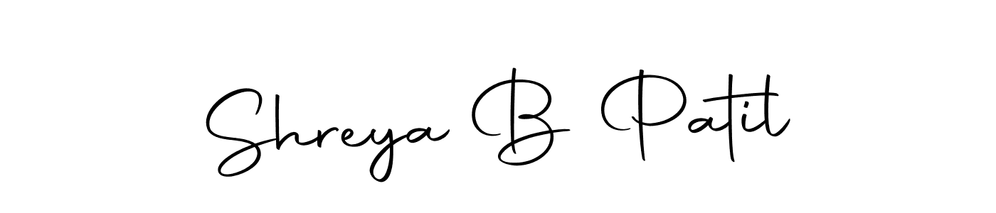 Use a signature maker to create a handwritten signature online. With this signature software, you can design (Autography-DOLnW) your own signature for name Shreya B Patil. Shreya B Patil signature style 10 images and pictures png