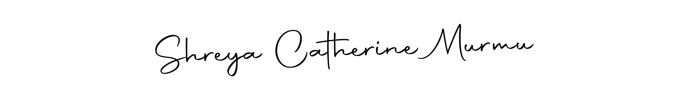 This is the best signature style for the Shreya Catherine Murmu name. Also you like these signature font (Autography-DOLnW). Mix name signature. Shreya Catherine Murmu signature style 10 images and pictures png