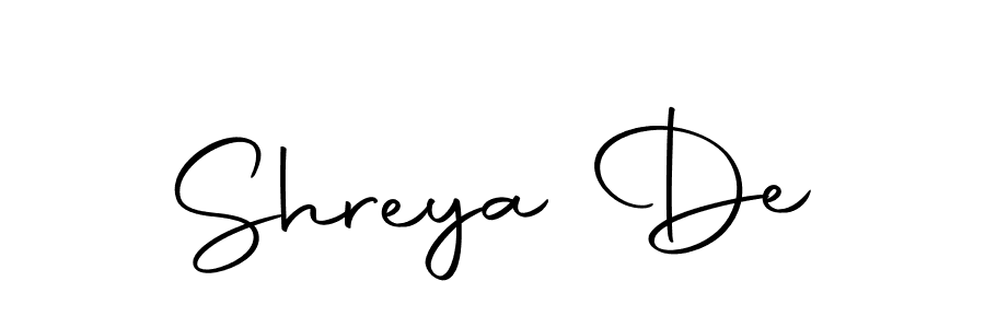 Also You can easily find your signature by using the search form. We will create Shreya De name handwritten signature images for you free of cost using Autography-DOLnW sign style. Shreya De signature style 10 images and pictures png