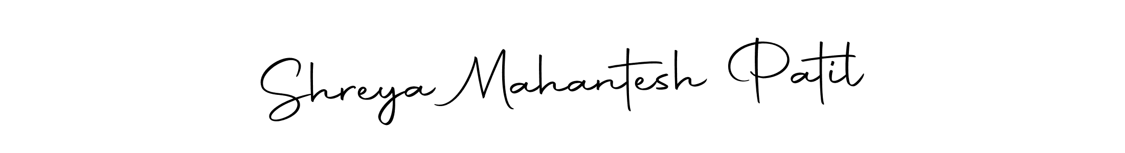 Make a beautiful signature design for name Shreya Mahantesh Patil. With this signature (Autography-DOLnW) style, you can create a handwritten signature for free. Shreya Mahantesh Patil signature style 10 images and pictures png