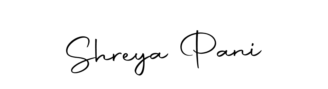 Also we have Shreya Pani name is the best signature style. Create professional handwritten signature collection using Autography-DOLnW autograph style. Shreya Pani signature style 10 images and pictures png
