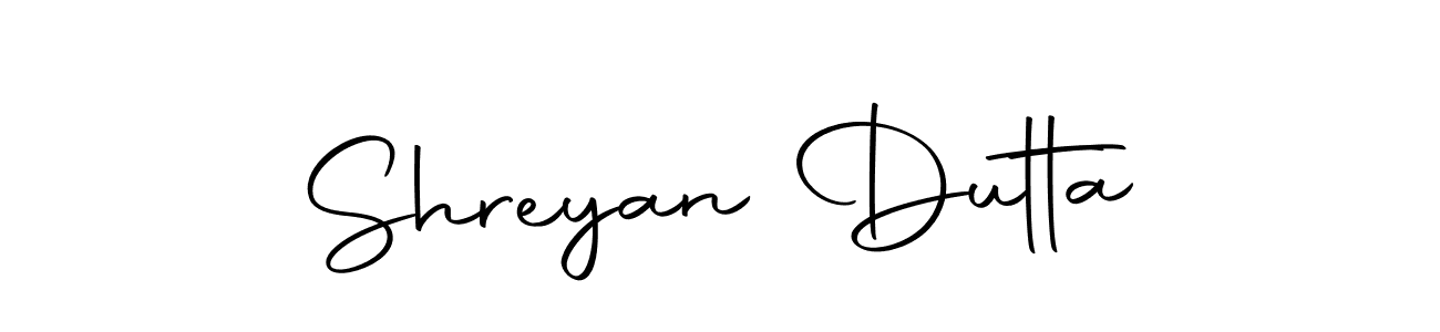 You can use this online signature creator to create a handwritten signature for the name Shreyan Dutta. This is the best online autograph maker. Shreyan Dutta signature style 10 images and pictures png