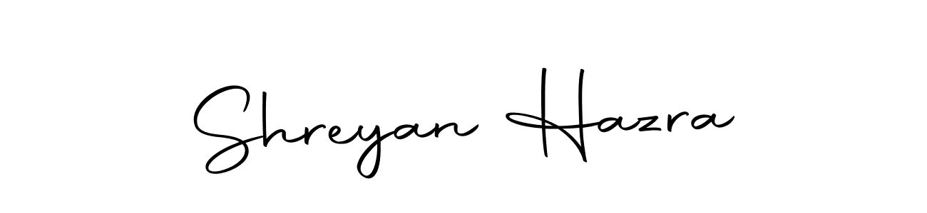 How to make Shreyan Hazra signature? Autography-DOLnW is a professional autograph style. Create handwritten signature for Shreyan Hazra name. Shreyan Hazra signature style 10 images and pictures png