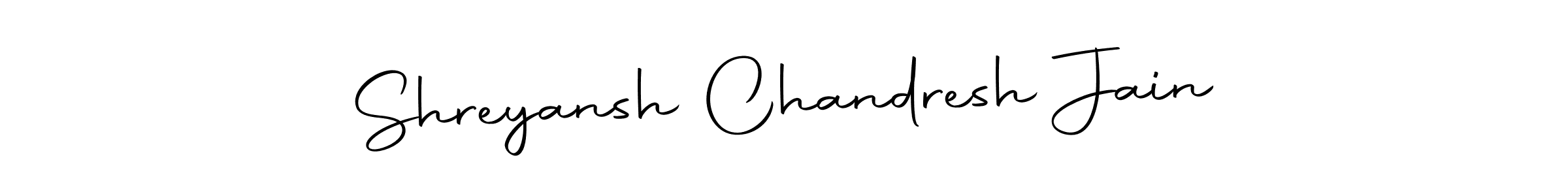 Similarly Autography-DOLnW is the best handwritten signature design. Signature creator online .You can use it as an online autograph creator for name Shreyansh Chandresh Jain. Shreyansh Chandresh Jain signature style 10 images and pictures png