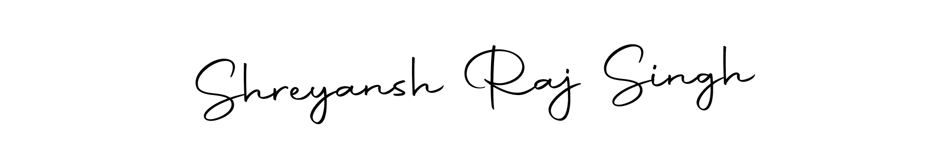Create a beautiful signature design for name Shreyansh Raj Singh. With this signature (Autography-DOLnW) fonts, you can make a handwritten signature for free. Shreyansh Raj Singh signature style 10 images and pictures png