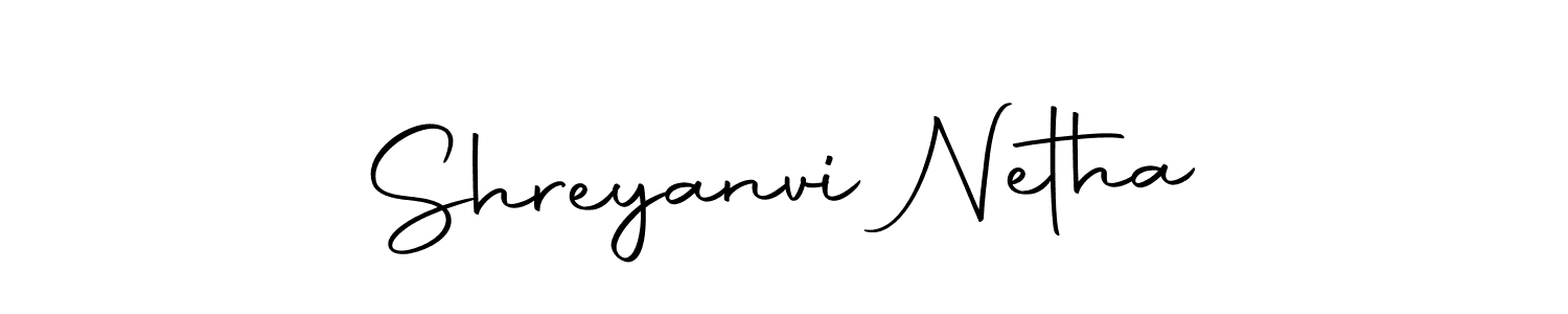 Use a signature maker to create a handwritten signature online. With this signature software, you can design (Autography-DOLnW) your own signature for name Shreyanvi Netha. Shreyanvi Netha signature style 10 images and pictures png