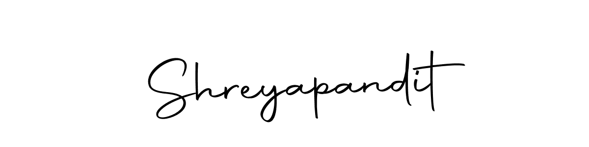 How to make Shreyapandit name signature. Use Autography-DOLnW style for creating short signs online. This is the latest handwritten sign. Shreyapandit signature style 10 images and pictures png
