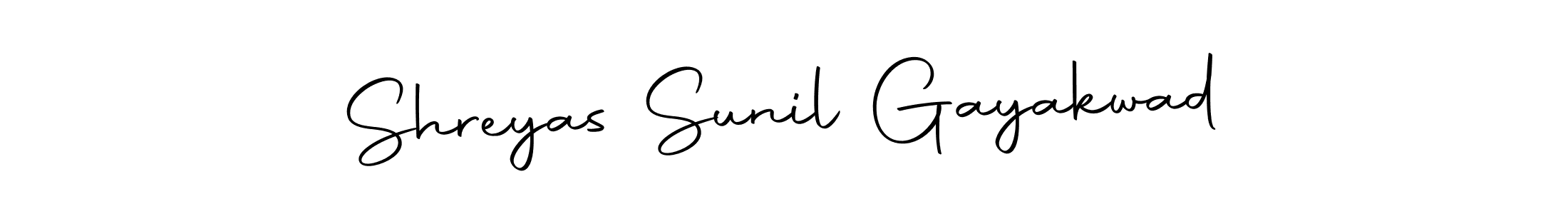 Make a short Shreyas Sunil Gayakwad signature style. Manage your documents anywhere anytime using Autography-DOLnW. Create and add eSignatures, submit forms, share and send files easily. Shreyas Sunil Gayakwad signature style 10 images and pictures png