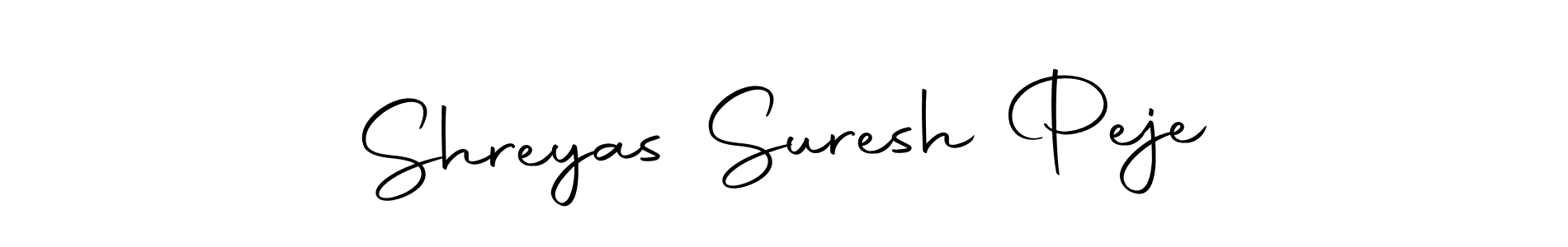 Shreyas Suresh Peje stylish signature style. Best Handwritten Sign (Autography-DOLnW) for my name. Handwritten Signature Collection Ideas for my name Shreyas Suresh Peje. Shreyas Suresh Peje signature style 10 images and pictures png
