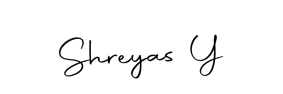 Make a beautiful signature design for name Shreyas Y. With this signature (Autography-DOLnW) style, you can create a handwritten signature for free. Shreyas Y signature style 10 images and pictures png