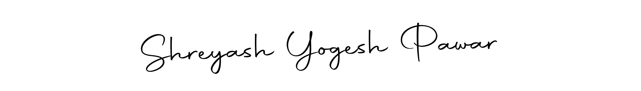 The best way (Autography-DOLnW) to make a short signature is to pick only two or three words in your name. The name Shreyash Yogesh Pawar include a total of six letters. For converting this name. Shreyash Yogesh Pawar signature style 10 images and pictures png
