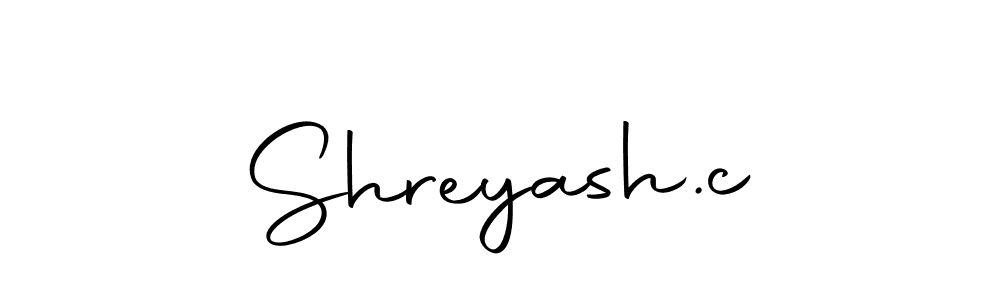 Make a beautiful signature design for name Shreyash.c. With this signature (Autography-DOLnW) style, you can create a handwritten signature for free. Shreyash.c signature style 10 images and pictures png