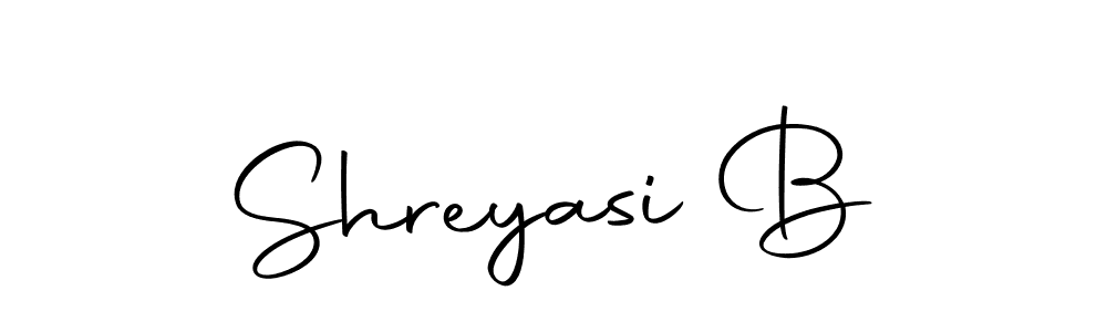 How to make Shreyasi B signature? Autography-DOLnW is a professional autograph style. Create handwritten signature for Shreyasi B name. Shreyasi B signature style 10 images and pictures png