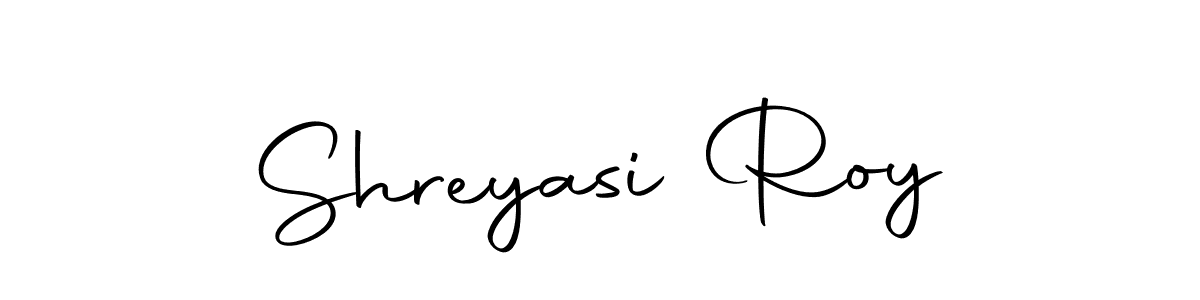 Use a signature maker to create a handwritten signature online. With this signature software, you can design (Autography-DOLnW) your own signature for name Shreyasi Roy. Shreyasi Roy signature style 10 images and pictures png