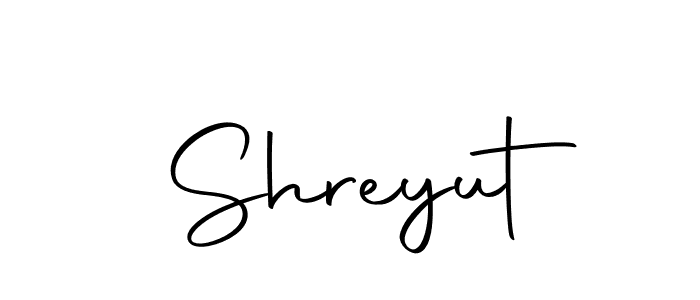 Create a beautiful signature design for name Shreyut. With this signature (Autography-DOLnW) fonts, you can make a handwritten signature for free. Shreyut signature style 10 images and pictures png