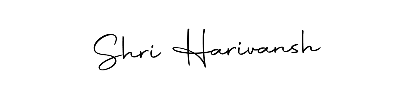 Create a beautiful signature design for name Shri Harivansh. With this signature (Autography-DOLnW) fonts, you can make a handwritten signature for free. Shri Harivansh signature style 10 images and pictures png