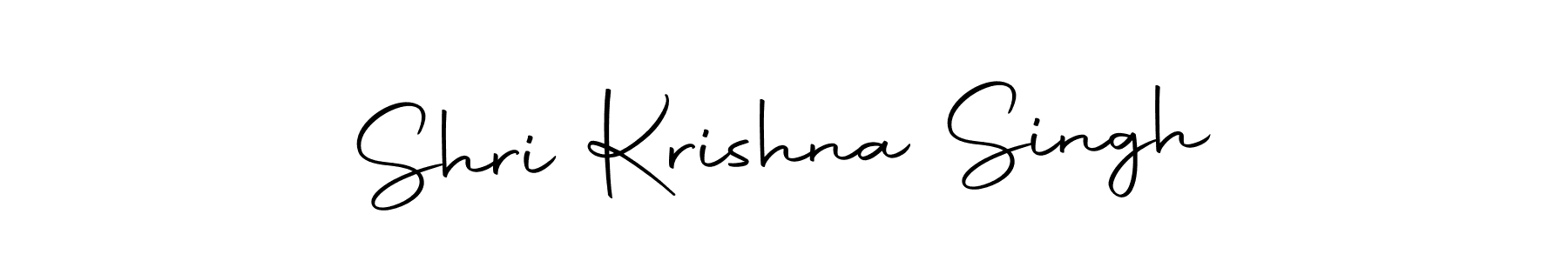 How to make Shri Krishna Singh name signature. Use Autography-DOLnW style for creating short signs online. This is the latest handwritten sign. Shri Krishna Singh signature style 10 images and pictures png