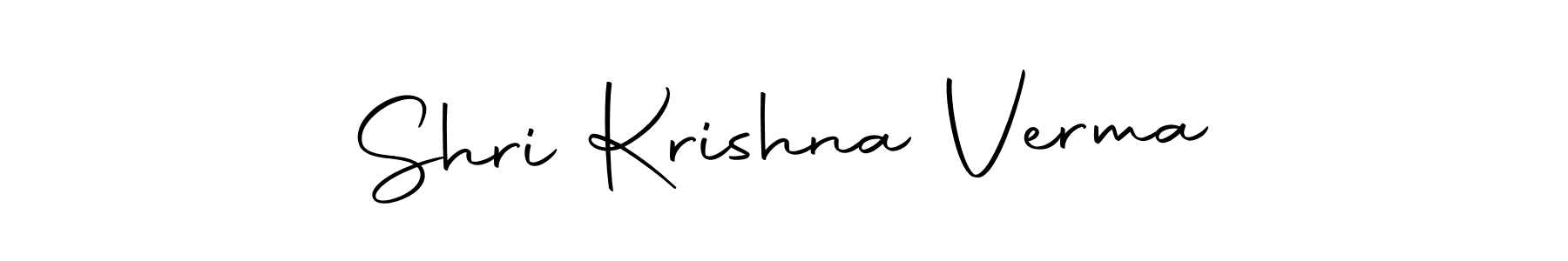Once you've used our free online signature maker to create your best signature Autography-DOLnW style, it's time to enjoy all of the benefits that Shri Krishna Verma name signing documents. Shri Krishna Verma signature style 10 images and pictures png