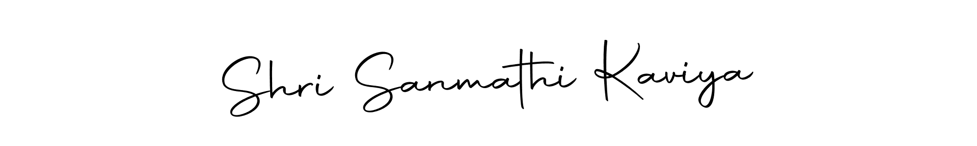 Make a beautiful signature design for name Shri Sanmathi Kaviya. Use this online signature maker to create a handwritten signature for free. Shri Sanmathi Kaviya signature style 10 images and pictures png