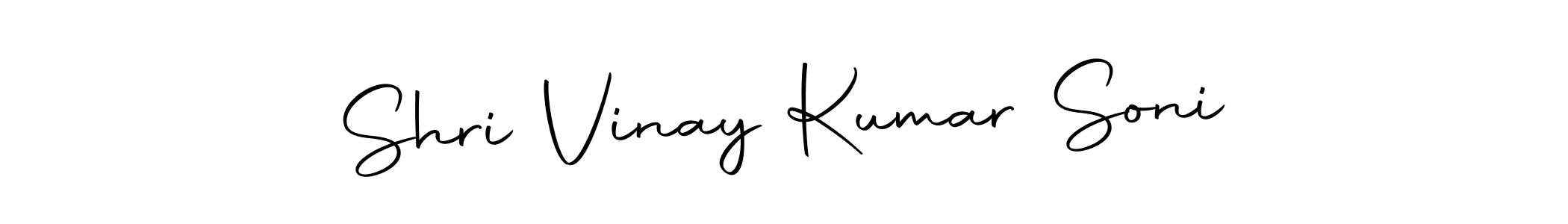 Use a signature maker to create a handwritten signature online. With this signature software, you can design (Autography-DOLnW) your own signature for name Shri Vinay Kumar Soni. Shri Vinay Kumar Soni signature style 10 images and pictures png