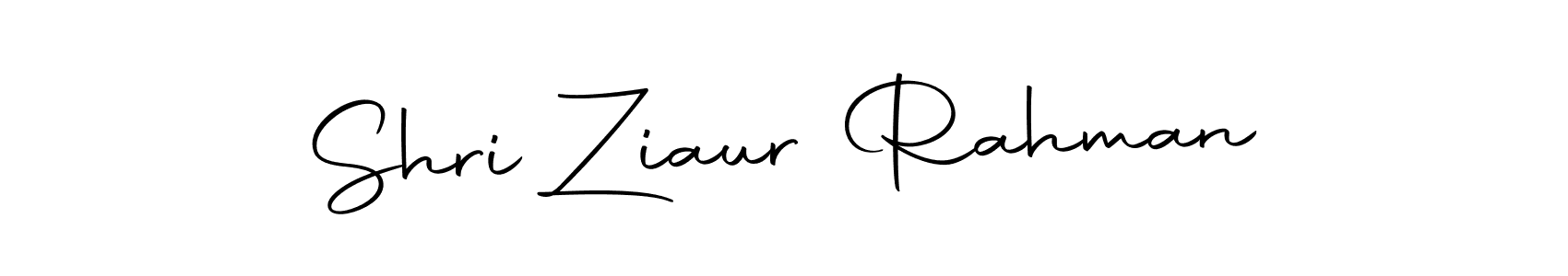 Create a beautiful signature design for name Shri Ziaur Rahman. With this signature (Autography-DOLnW) fonts, you can make a handwritten signature for free. Shri Ziaur Rahman signature style 10 images and pictures png