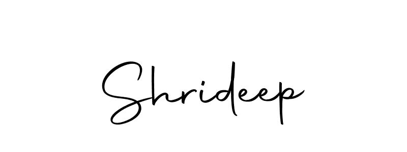 You can use this online signature creator to create a handwritten signature for the name Shrideep. This is the best online autograph maker. Shrideep signature style 10 images and pictures png