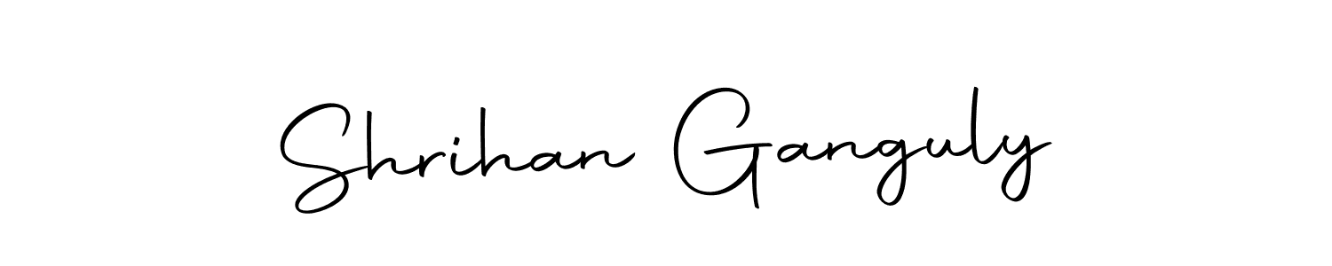 Also we have Shrihan Ganguly name is the best signature style. Create professional handwritten signature collection using Autography-DOLnW autograph style. Shrihan Ganguly signature style 10 images and pictures png